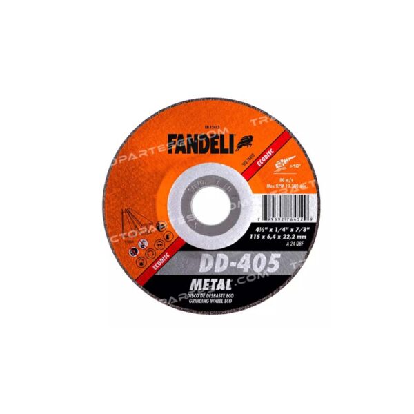 DISCO LAMINADO CERAMICO 4.5" ACERO AL CARBON