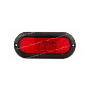 PLAFON OVALADO 10 LED ROJO P/REMACHAR 12-24V TL