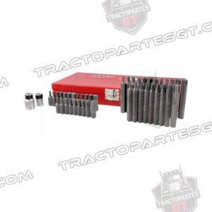 JUEGO COMBINADO PUNTAS 3/8" C/ADAP 44 PZAS 60244