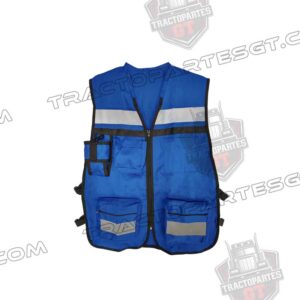 CHALECO GABARDINA AZUL REY
