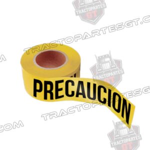 CINTA P/ANUNCIO PRECAUCION 300MTS.ROJA