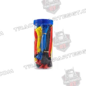 KIT DE CINCHOS BLANCOS, VERDES, ROJOS, AZULES Y AMARILLOS 650 PIEZAS