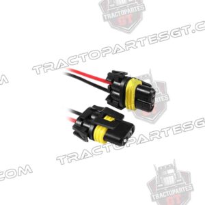 SOQUET PARA FOCO 9006 2T PLASTICO (ENCHUFE, CONECTOR