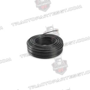 CABLE PLASTICO # 14 POR MTO. NEGRO