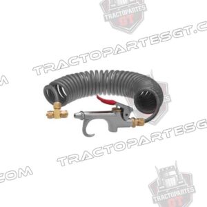 MANGUERA CON PISTOLA PARA SOPLETEAR GRIS