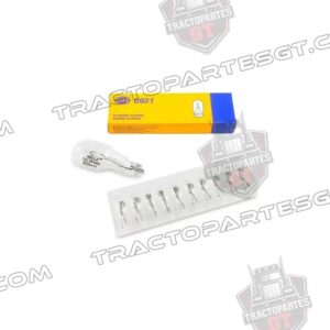 FOCO HELLA 921 PELLIZCO (VELA) TRANSPARENTE 12V CAJA 10 PZS.