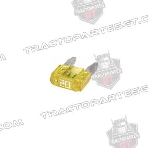 FUSIBLE ENCHUFE MINI 20A 100 PZS.