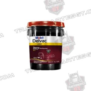 CUBETA ACEITE 25W50 DELVAC MOBIL MOTOR A DIESEL ALTA VISCOSIDAD 19 L